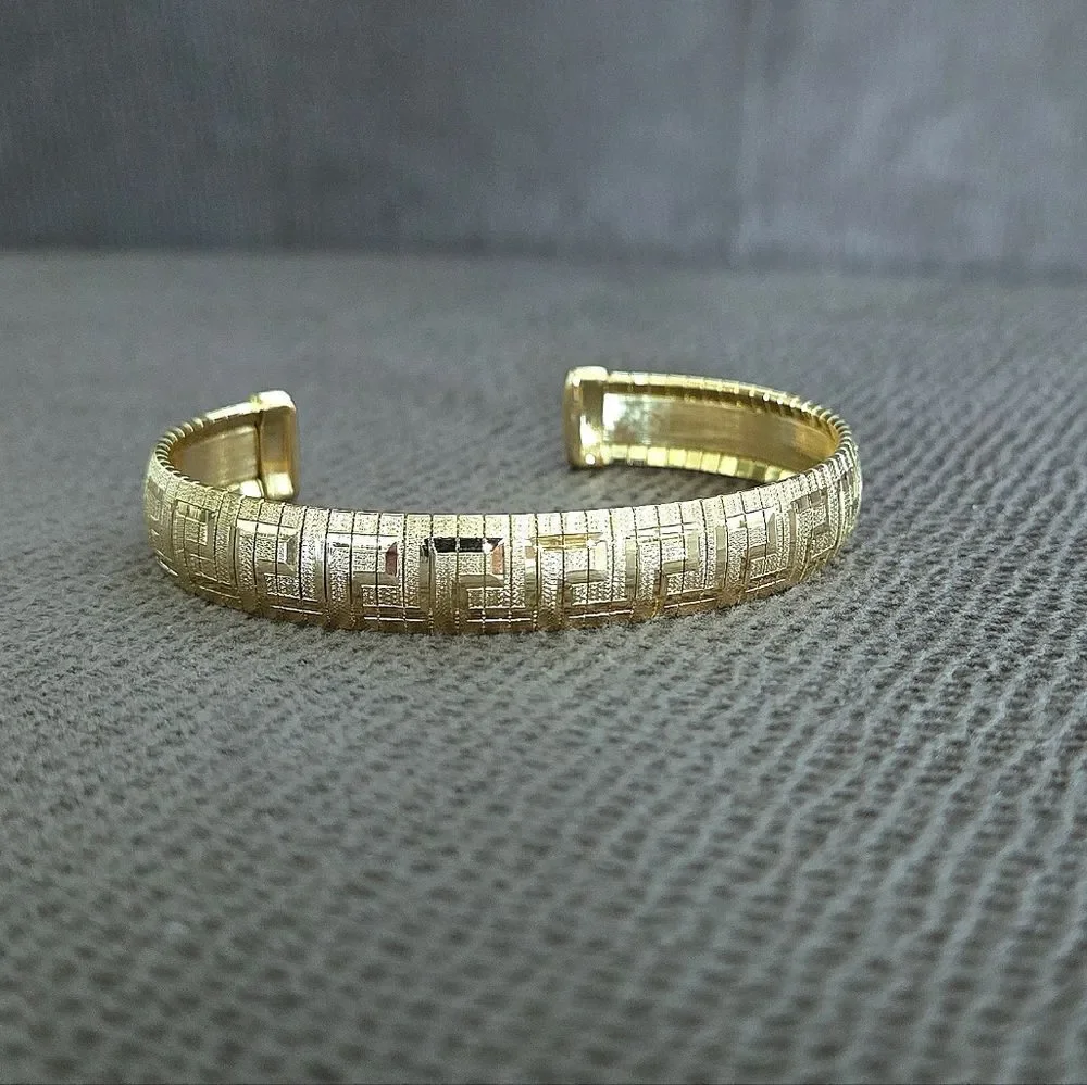 Mia Fiore Gold💛 Greek🇬🇷 Key🔑 Cuff Bracelet - NWT
